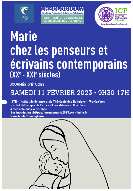 Colloque : Marie chez les penseurs et écrivains contemporains – des 20ème et 21ème siècles